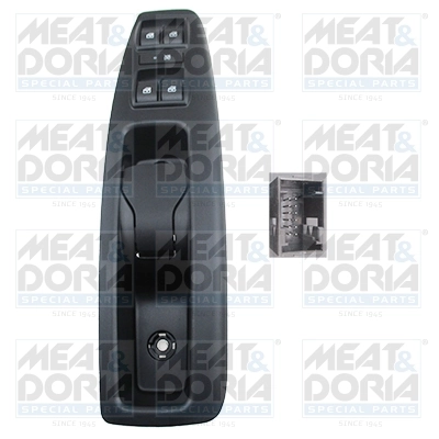 Switch, window regulator